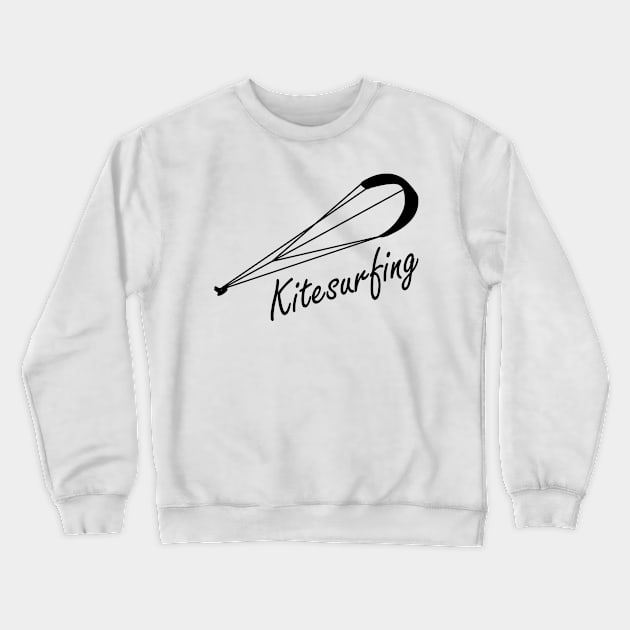 Kitesurfing Crewneck Sweatshirt by KC Happy Shop